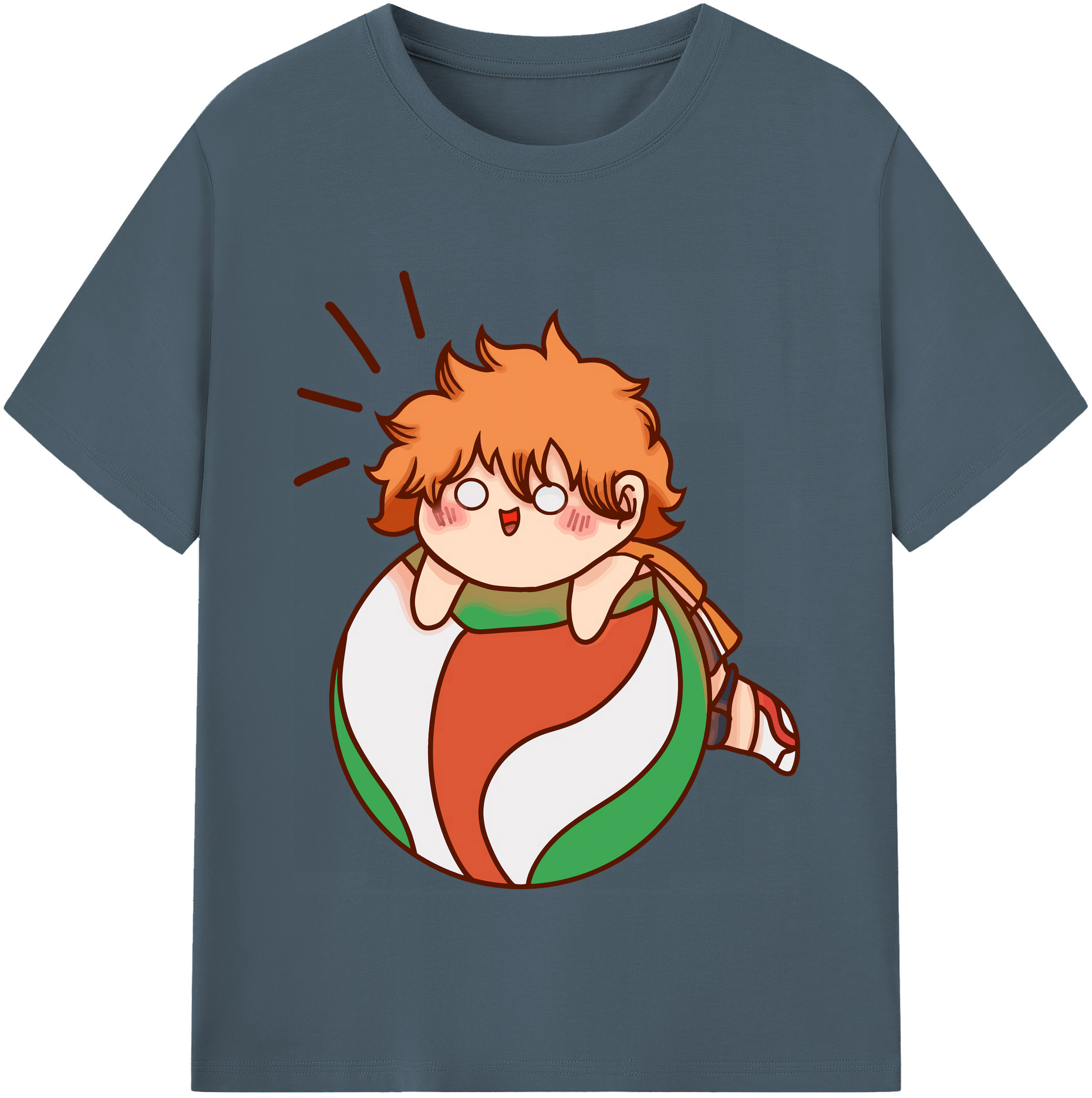 （画像用） ハイキュー!! Haikyu!! 綿100％半袖Tシャツ（フロントプリント）